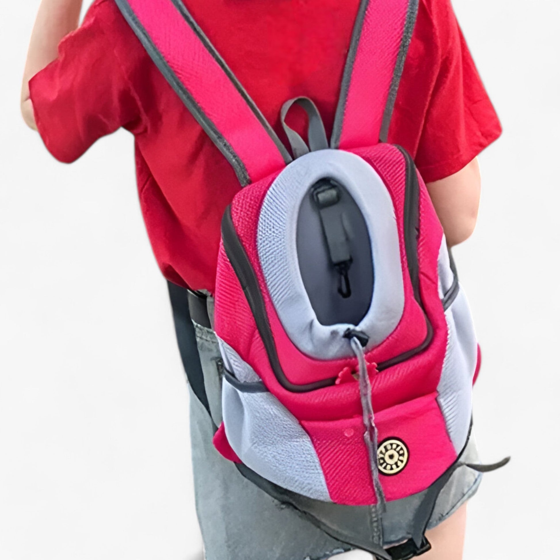 PupCarry ademende huisdieren reistas – comfortabele en veilige draagtas met ventilatie, ideaal voor het reizen met katten en kleine honden.