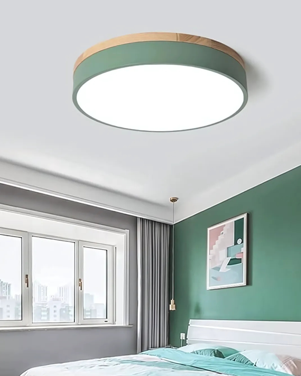 NatureGlow designlamp voor slaapkamer en woonkamer, modern en stijlvol – zorgt voor sfeervolle verlichting en een warme, gezellige ambiance.