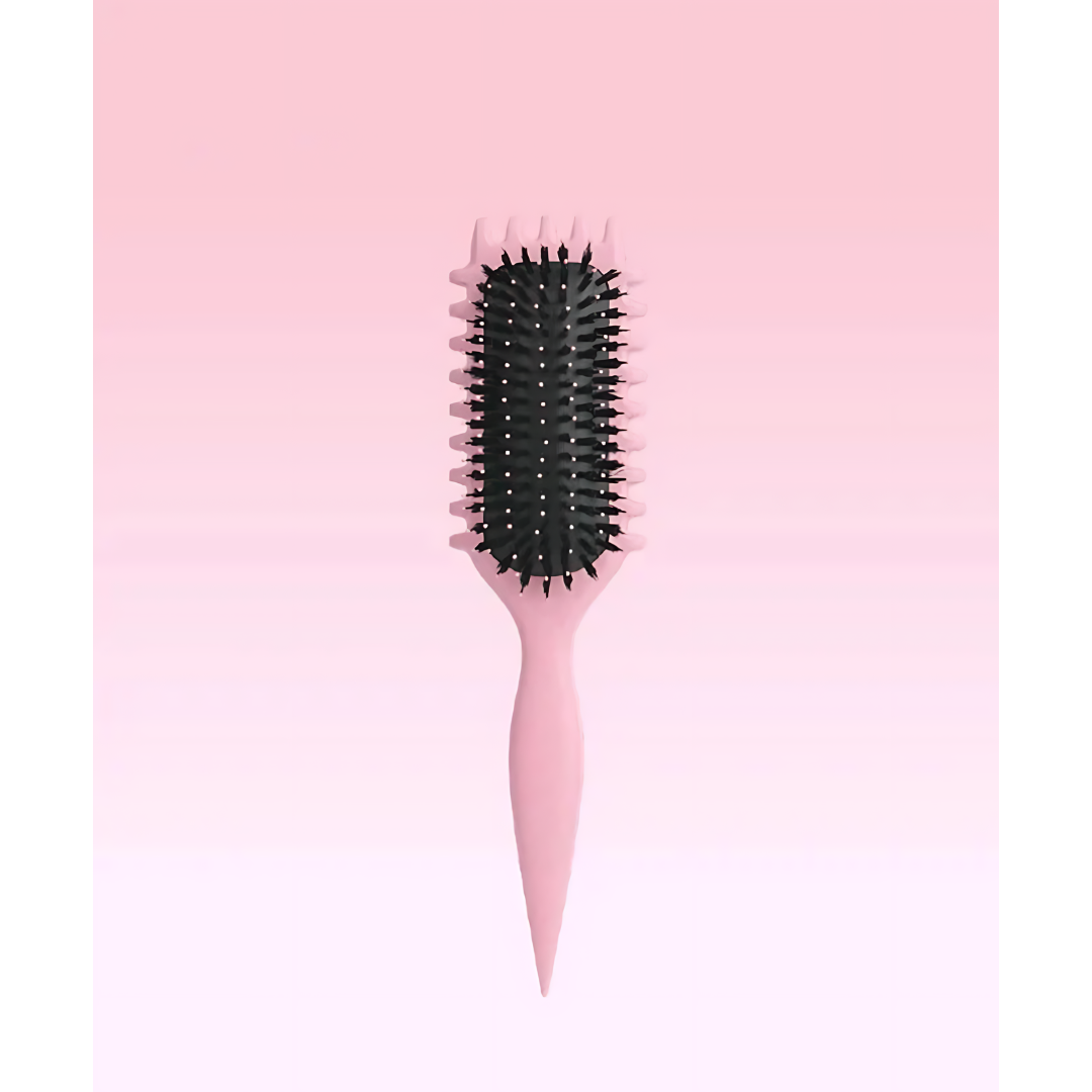 KrulFix kruldefinieer borstel – voor perfect gedefinieerde krullen met een natuurlijk volume. Nu 1+1 gratis voor een onweerstaanbare look.