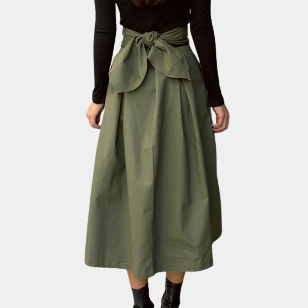 Elegante damesrok – Tijdloze en stijlvolle rok voor dames, ideaal voor zowel formele als casual gelegenheden. Gemaakt van hoogwaardige stof met een flatterende pasvorm. Perfect te combineren met een blouse of top voor een chique en verfijnde look. Comfortabel, vrouwelijk en veelzijdig.