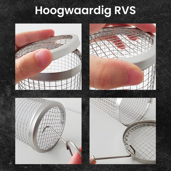 RollingGrill – Draagbare en veelzijdige barbecue, ideaal voor buiten koken. Makkelijk te vervoeren en snel in gebruik, perfect voor smaakvolle grillavonden.