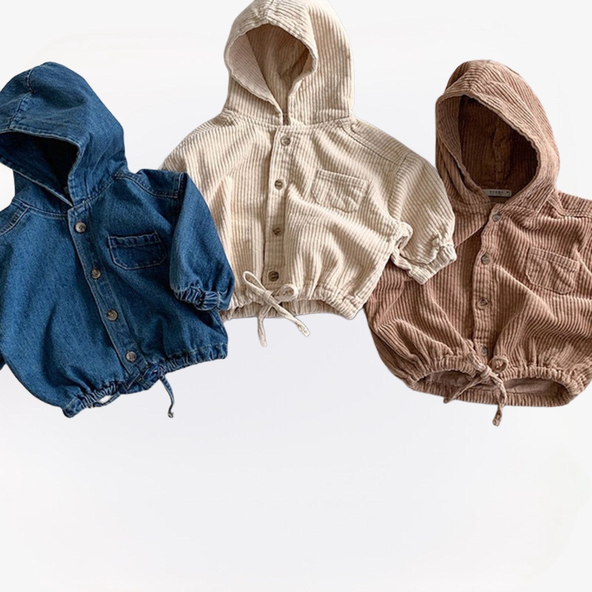 LittleStyle trendy unisex kinderjas, gemaakt van duurzame en comfortabele stof – perfecte pasvorm voor dagelijks gebruik en alle seizoenen.