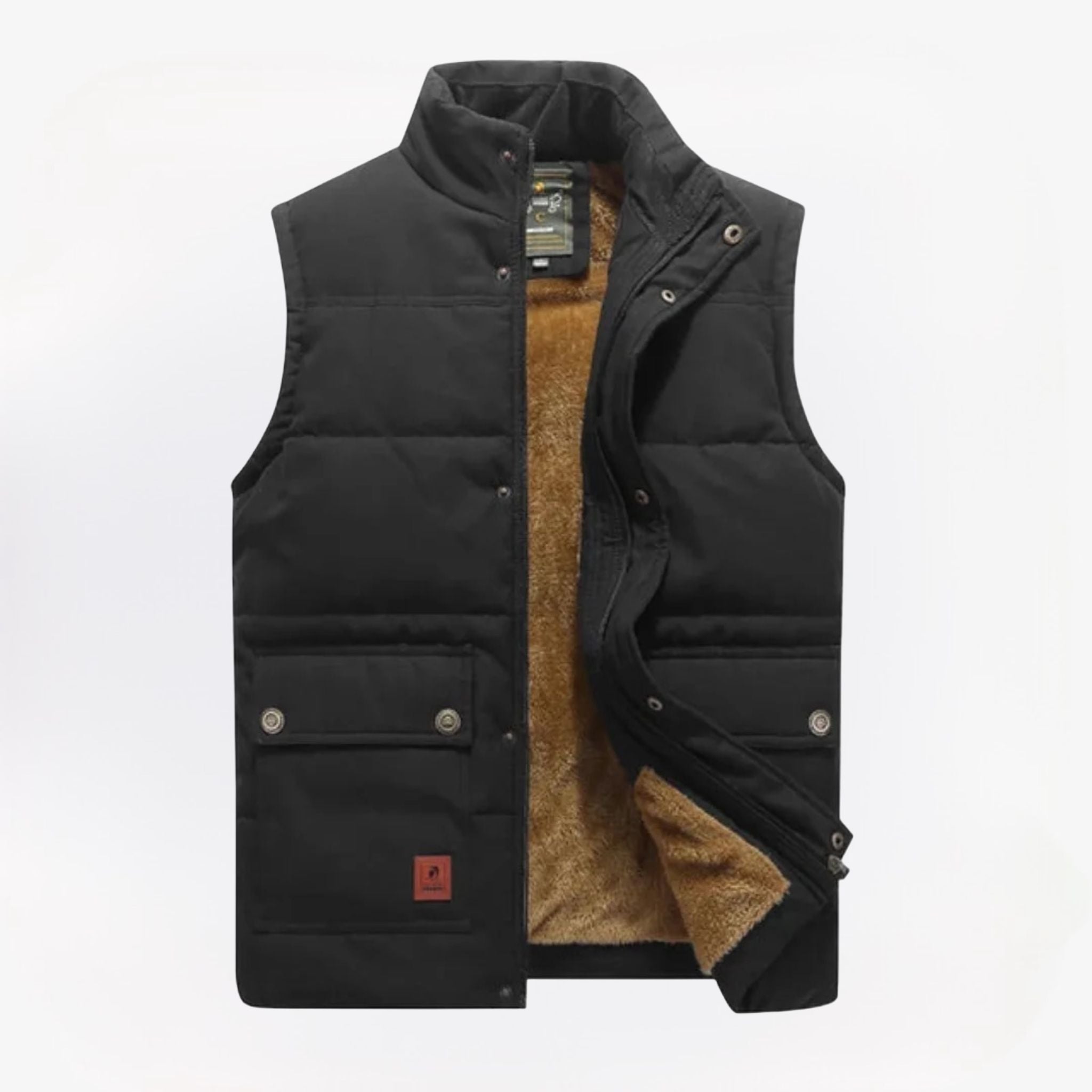 MoFiz Herenvest, outdoor, lichte mouwloze jas, winddicht werkvest met ritssluiting, XXL MoFiz Herenvest, outdoor, lichte mouwloze jas, winddicht werkvest met ritssluiting, XXL