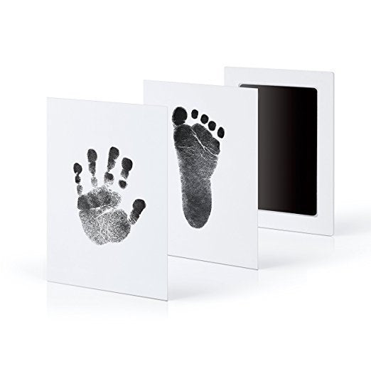 LittlePrints baby hand- & voetafdruk kit – veilige en gebruiksvriendelijke set om blijvende herinneringen vast te leggen met schattige afdrukken van je baby.