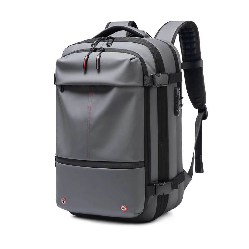 Voyager - Reisrugzak 60L – lichtgewicht en waterdichte rugzak met TSA-cijferslot, ruime inhoud en comfortabele pasvorm, ideaal voor reizen en avontuurlijke trips.