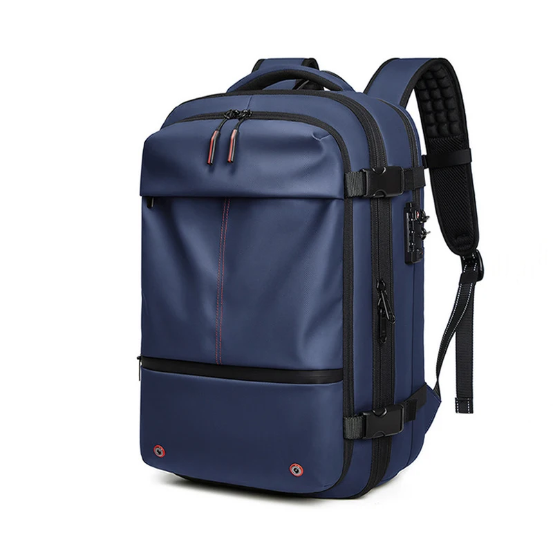 Voyager - Reisrugzak 60L – lichtgewicht en waterdichte rugzak met TSA-cijferslot, ruime inhoud en comfortabele pasvorm, ideaal voor reizen en avontuurlijke trips.