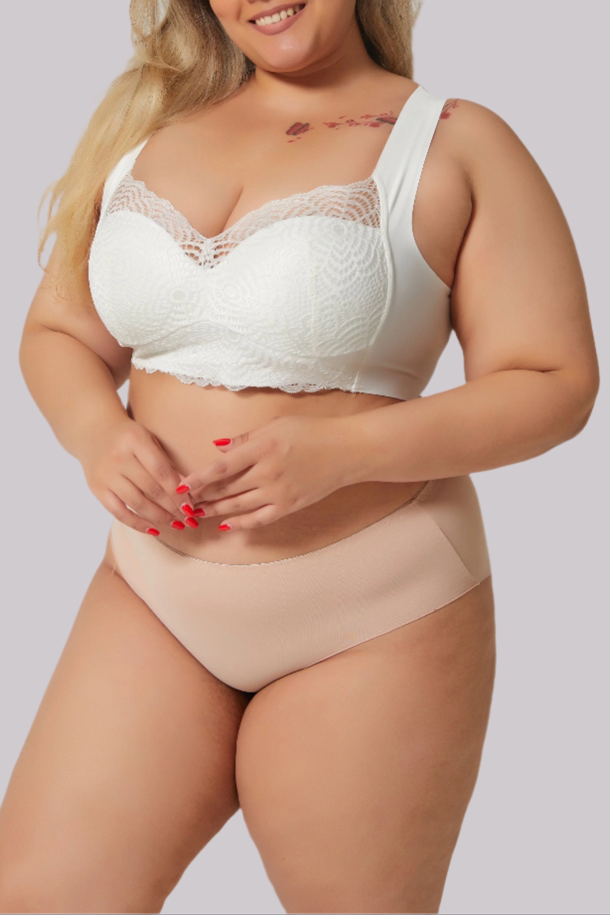 Lianne comfortabele en ondersteunende push-up BH voor dames – zachte, stevige stof, perfecte pasvorm en subtiele lift voor een flatterend effect.