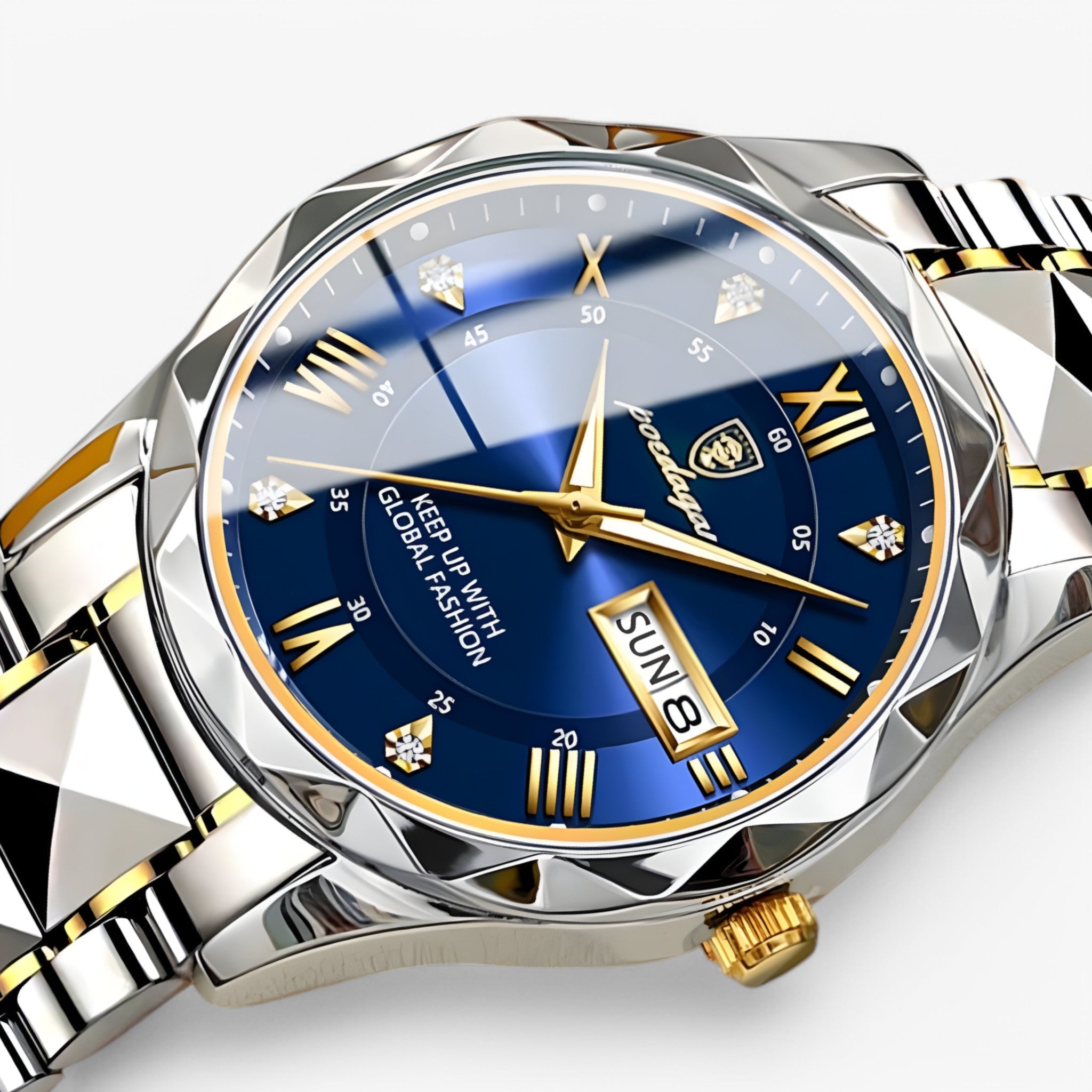 Orion luxe herenhorloge – elegant design met roestvrijstalen band, verfijnd uurwerk en tijdloze uitstraling voor de moderne man.