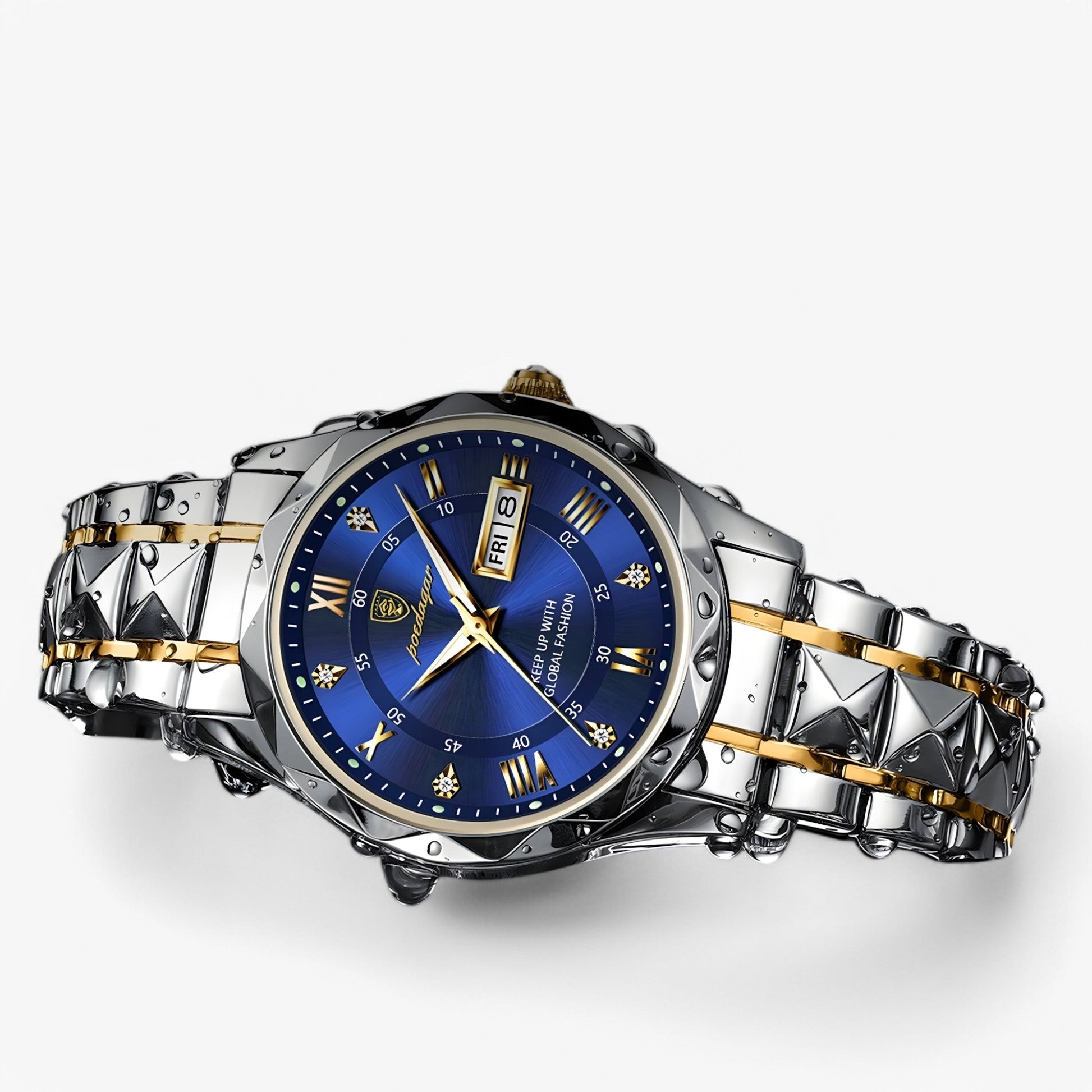 Orion luxe herenhorloge – elegant design met roestvrijstalen band, verfijnd uurwerk en tijdloze uitstraling voor de moderne man.