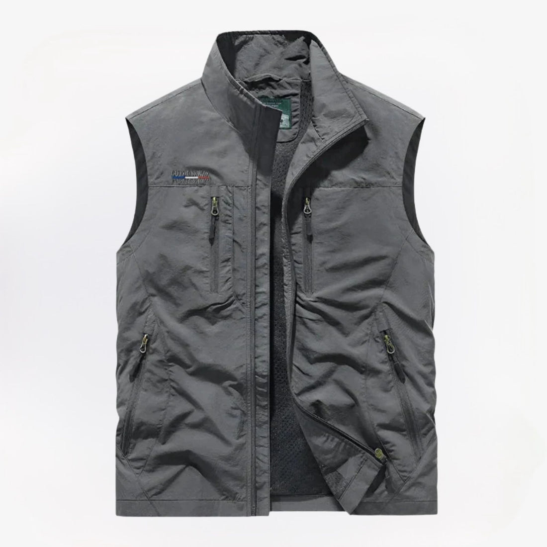 Heren bodywarmer – waterdicht en lichtgewicht, klassieke pasvorm met praktische zakken voor een stijlvolle en functionele look.