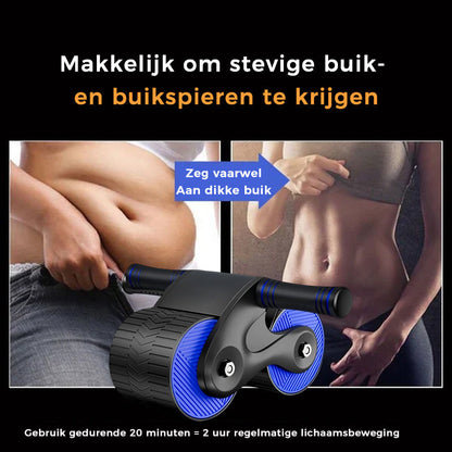 Slimme Ab Roller – Verbeter je buikspieren en core kracht met deze innovatieve ab roller, ontworpen voor efficiënte training en gemakkelijke bediening.