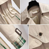 EMILIA elegante zomer trenchcoat voor dames, lichtgewicht met klassieke knoopsluiting en ceintuur, perfect voor stijlvolle zomerse outfits.
