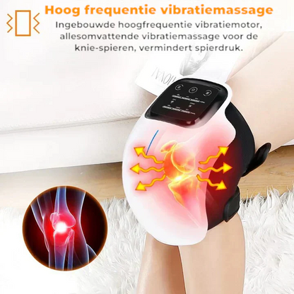 Draagbare knie massager – verlicht spierspanning en pijn met comfortabele massage-instellingen. Compact ontwerp, eenvoudig te gebruiken en perfect voor ontspanning na een lange dag.