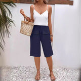 Tweedelige Zomerset met Mouwloze Top en Culotte