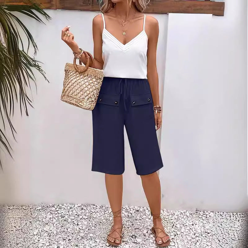 Tweedelige Zomerset met Mouwloze Top en Culotte