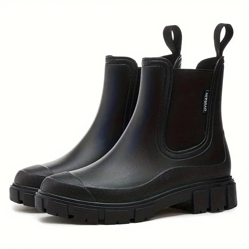 Modieuze regenlaarzen voor dames – Waterdichte, comfortabele en stijlvolle laarzen voor regenachtige dagen, perfect voor elke gelegenheid.
