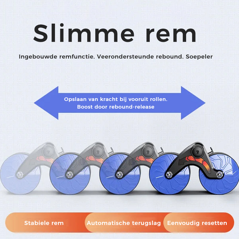 Slimme Ab Roller – Verbeter je buikspieren en core kracht met deze innovatieve ab roller, ontworpen voor efficiënte training en gemakkelijke bediening.