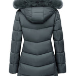 Eline dames winterjas – lange, warme jas met elegante pasvorm, comfortabele voering en ideaal voor koude winterdagen.