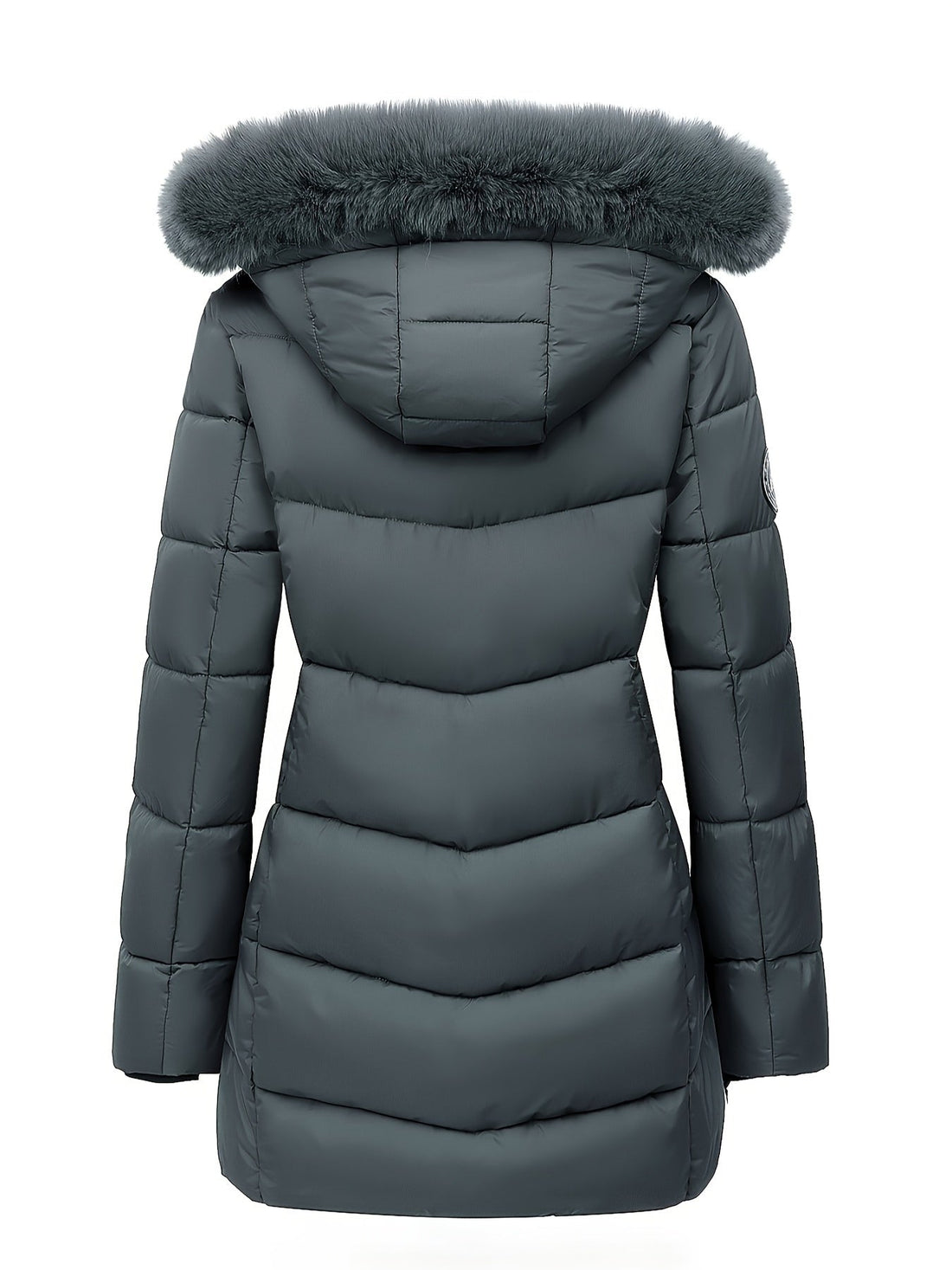 Eline dames winterjas – lange, warme jas met elegante pasvorm, comfortabele voering en ideaal voor koude winterdagen.
