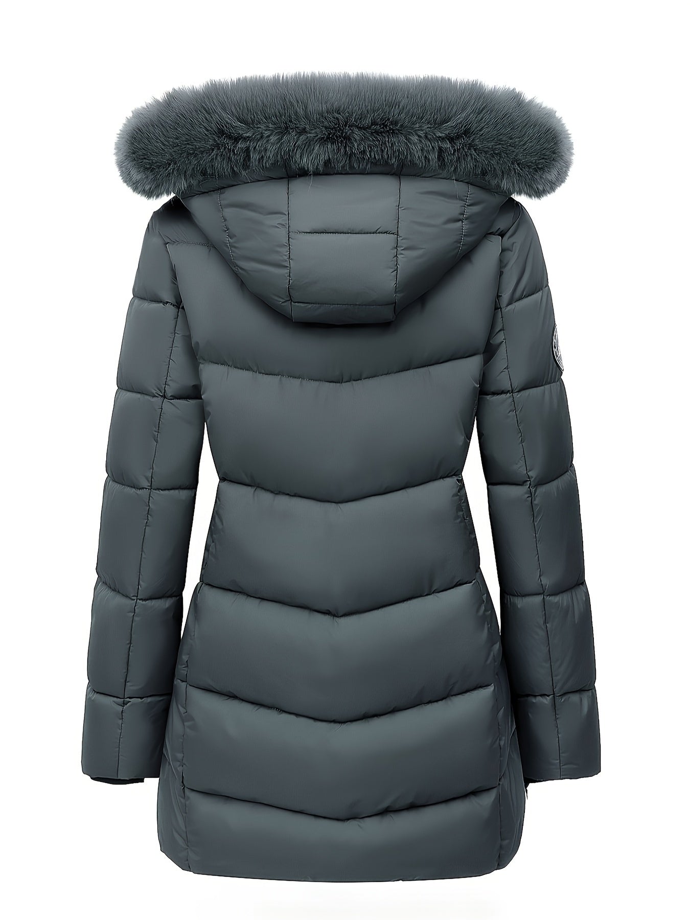 Eline dames winterjas – lange, warme jas met elegante pasvorm, comfortabele voering en ideaal voor koude winterdagen.