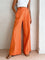 Wijde pantalon met hoge taille en plooien van lichte, soepelvallende stof met elegante pasvorm en stijlvolle, tijdloze uitstraling.
