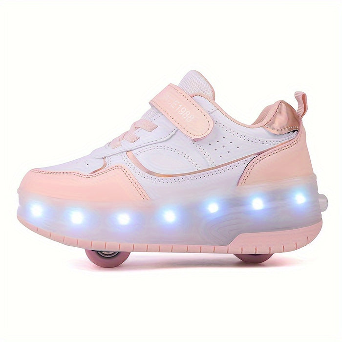LED roller sneakers voor kids – stoere en comfortabele kinderschoenen met verlichte wielen, duurzame pasvorm en perfect voor actief spel en plezier.