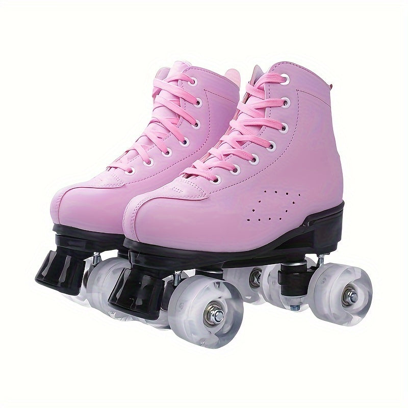 ShineSkates trendy LED rollerskates – stijlvolle en comfortabele rolschoenen met lichtgevende wielen, perfect voor meisjes en tieners voor buitenplezier en avondactiviteiten.