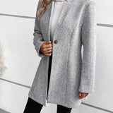 Klassieke halflange jas voor dames – elegant en tijdloos ontwerp met zachte voering, perfecte pasvorm en stijlvolle afwerking voor dagelijks comfort.