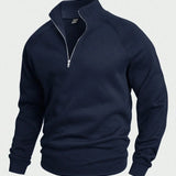 Glacier premium half-zip fleece vest voor heren – warme, zachte en ademende fleece met moderne pasvorm, ideaal voor outdoor en dagelijks gebruik.