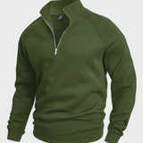 Glacier premium half-zip fleece vest voor heren – warme, zachte en ademende fleece met moderne pasvorm, ideaal voor outdoor en dagelijks gebruik.