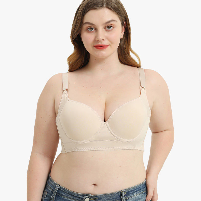 BellaCurve diepe cup dames BH – comfortabele en ondersteunende bh van hoogwaardig materiaal, ontworpen voor optimale pasvorm en elegante vormgeving.