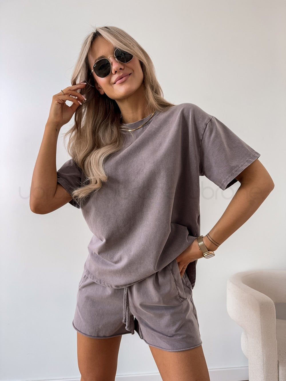 Dune zomerse lounge set voor dames – lichtgewicht, ademend materiaal met comfortabele pasvorm voor stijlvolle en relaxte zomerdagen