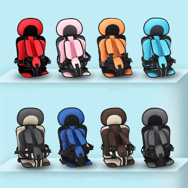 KidSecure Seat – Veilige en comfortabele autostoel voor kinderen met verstelbare gordels en stevige zijkantbescherming, ideaal voor reizen met het gezin.