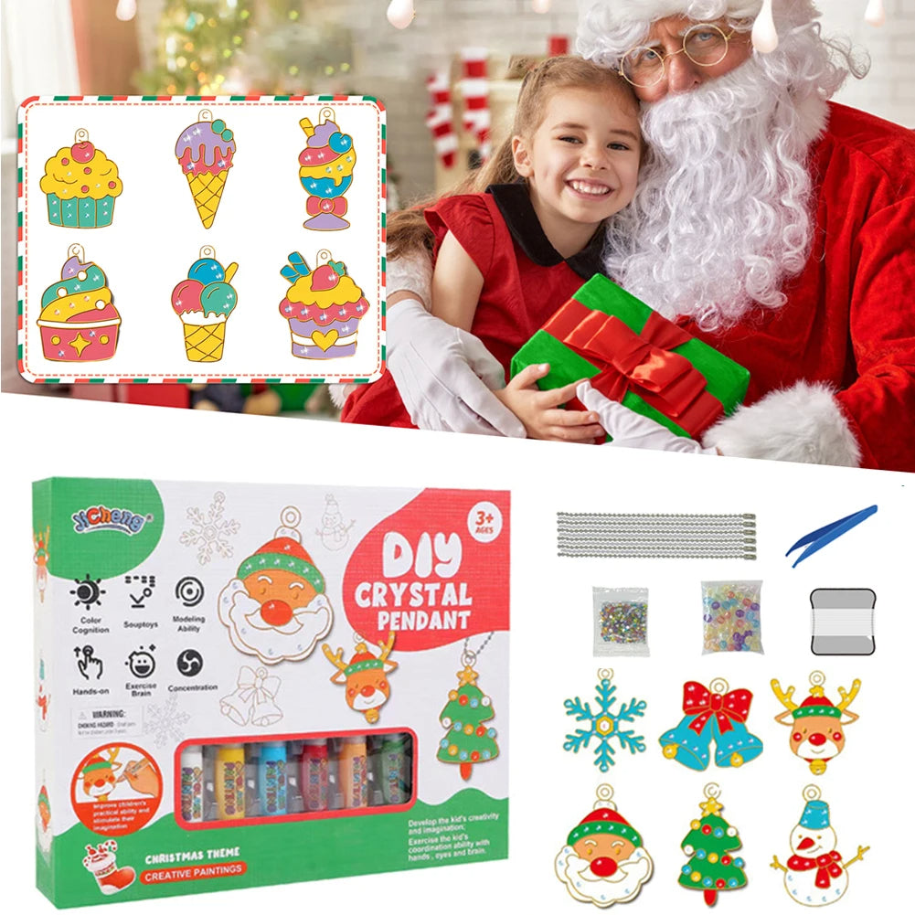 MagicCraft DIY hangerset voor kinderen – creatieve knutselset met veilige materialen, stimuleert fantasie en fijne motoriek.