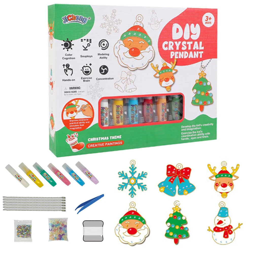 MagicCraft DIY hangerset voor kinderen – creatieve knutselset met veilige materialen, stimuleert fantasie en fijne motoriek.
