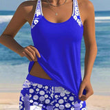 Dames Tanktop met Ronde Hals en Brede Bandjes