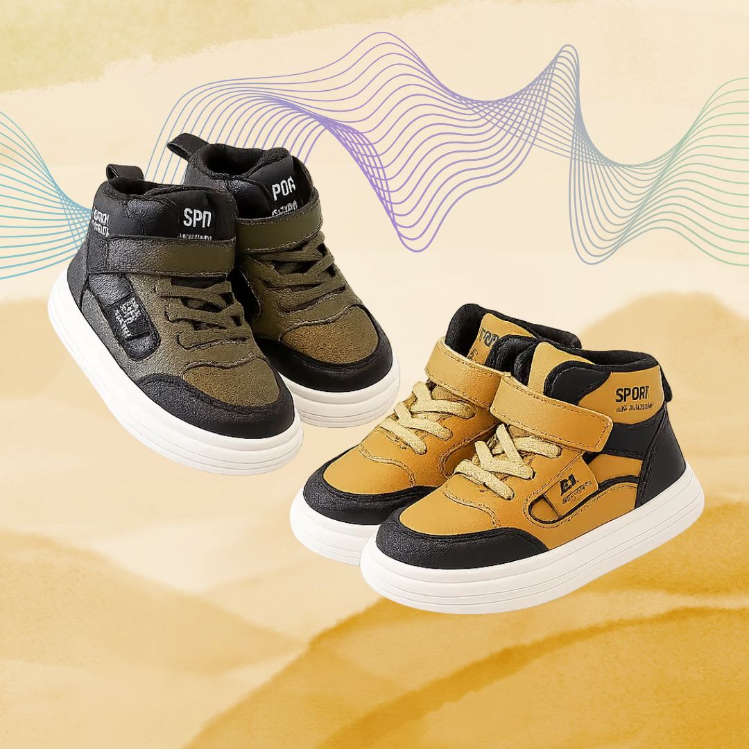 MiniSteps – Hoge Sneakers voor Kinderen