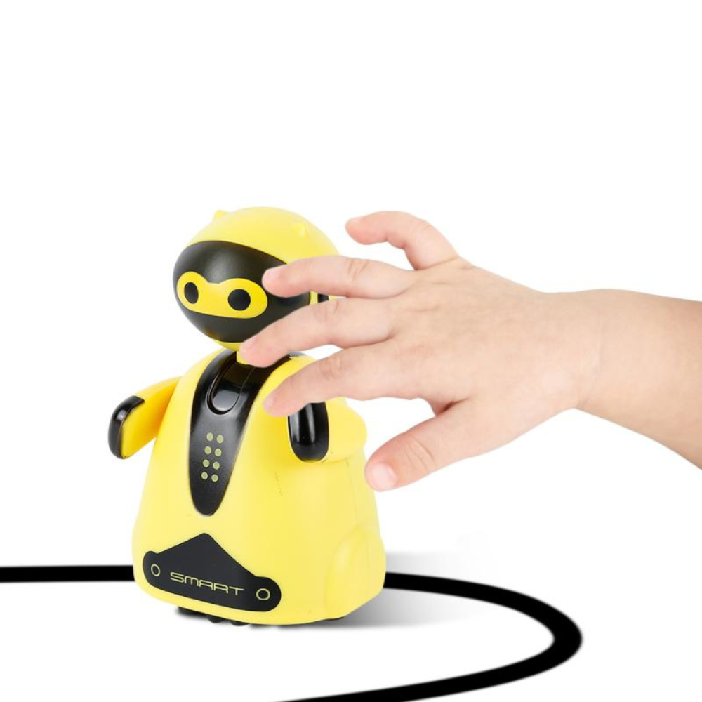 Magische Line Robot – educatief en interactief speelgoed dat tekenen en leren combineert, stimuleert creativiteit, motoriek en probleemoplossend denken bij kinderen.