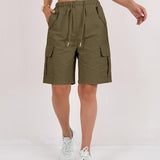 Cargo Bermuda Shorts met Opgestikte Zakken
