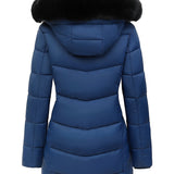 Eline dames winterjas – lange, warme jas met elegante pasvorm, comfortabele voering en ideaal voor koude winterdagen.