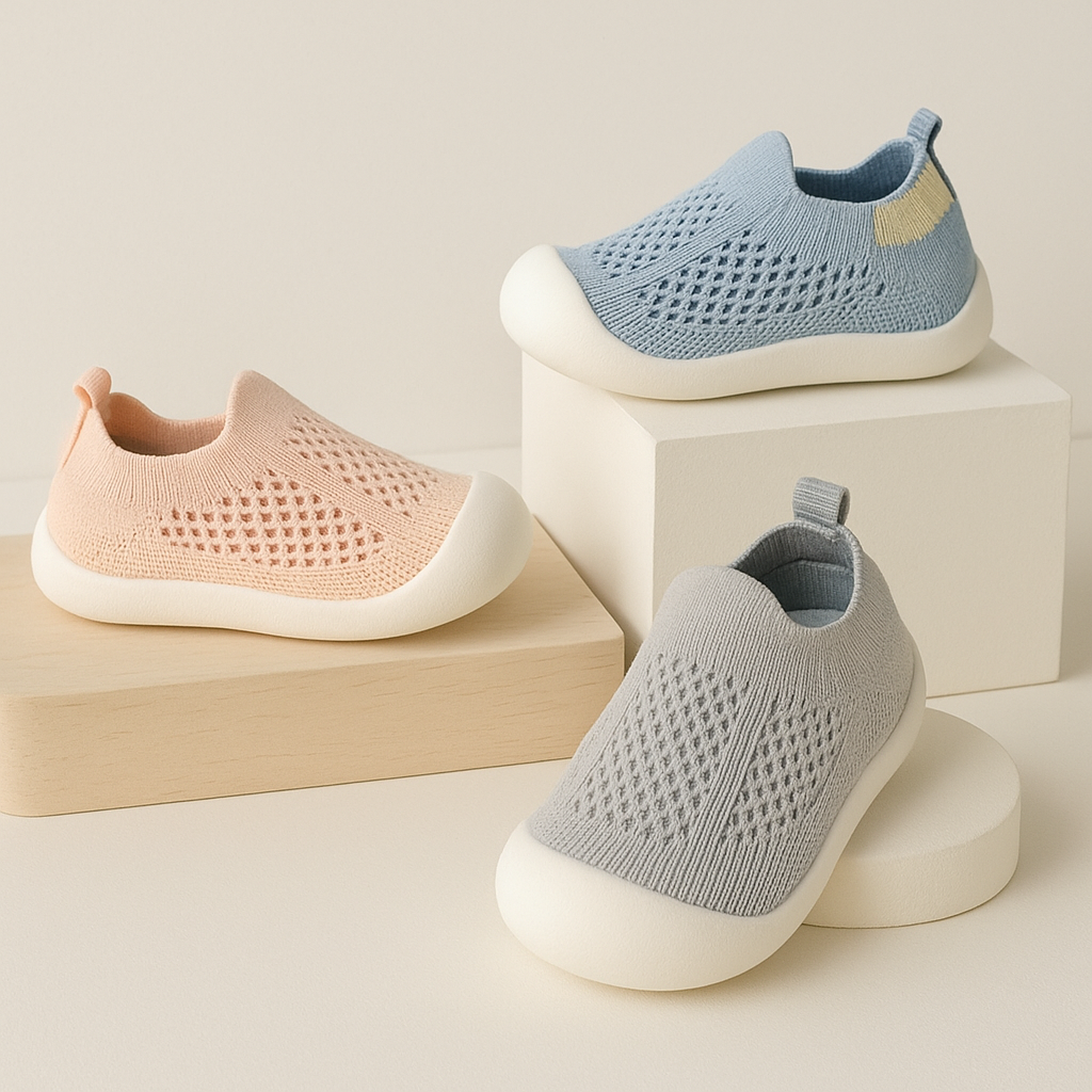 LittleSteps stevige kindersneakers met antislipzool – comfortabele en veilige schoenen voor dagelijks gebruik en actieve speelmomenten.