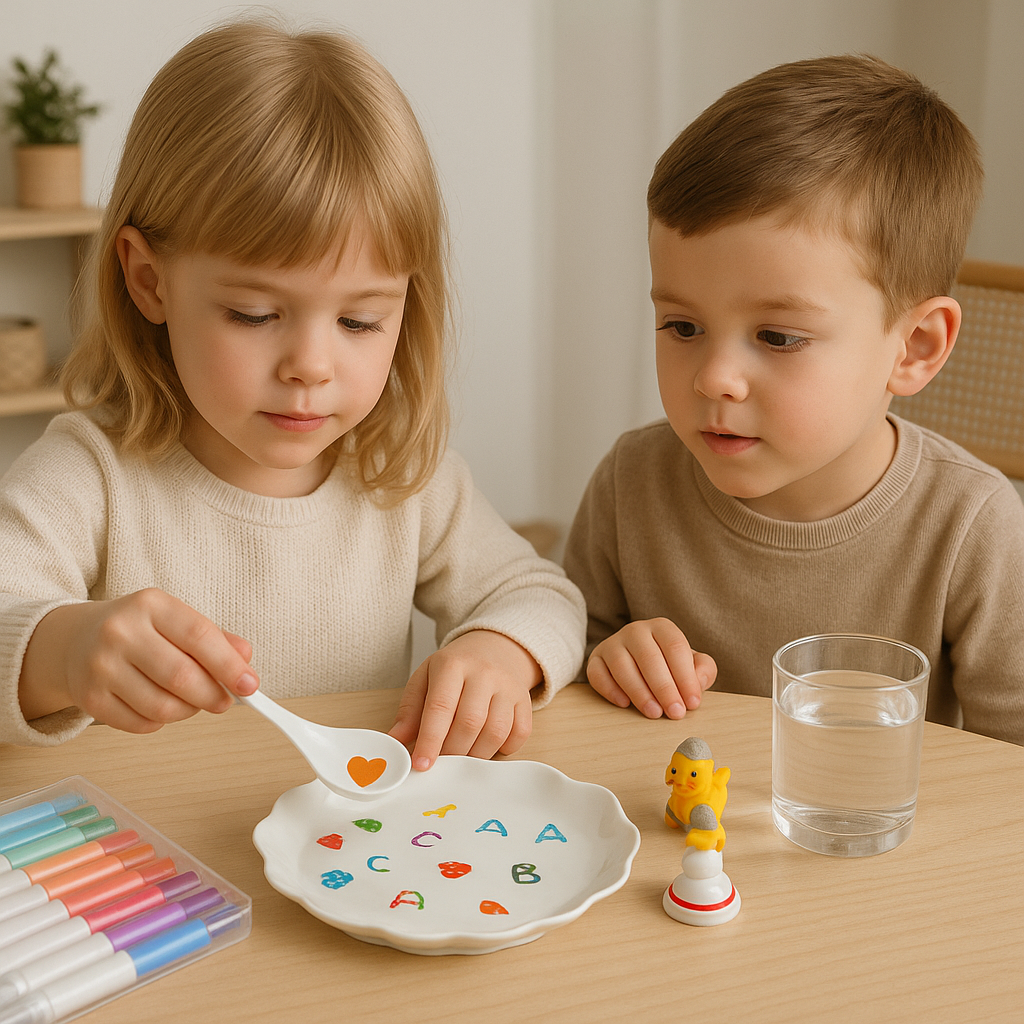 Magische water tekenpen – schilderen met waterverf, veilig en creatief speelgoed voor kinderen om kleuren en kunst te ontdekken.