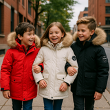 LittleSnow waterdichte en warme kinder winterjas – comfortabele, beschermende jas ideaal voor koude en natte winterdagen.
