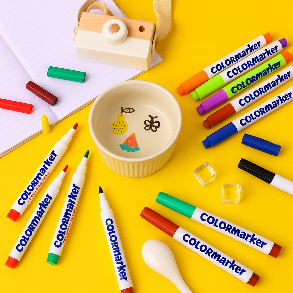 Magische water tekenpen – schilderen met waterverf, veilig en creatief speelgoed voor kinderen om kleuren en kunst te ontdekken.