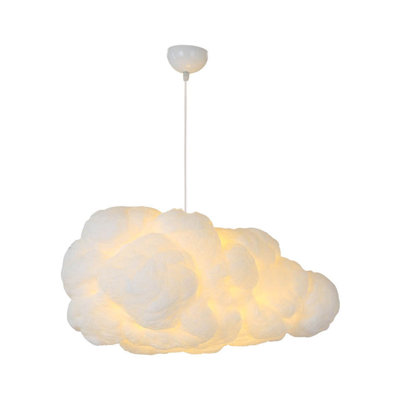 CloudLight moderne witte hanglamp met twee kappen, stijlvol en eigentijds design – ideaal voor sfeervolle verlichting in woonkamer, keuken of eetkamer.