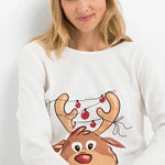 XmasCozy matching kerstpyjama set voor het gezin – zachte, comfortabele en feestelijke pyjama’s voor een gezellige en harmonieuze kerstsfeer thuis.