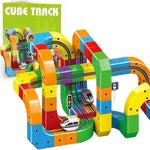 CubeTrain creatieve en interactieve DIY treinbaan – stimuleert motorische vaardigheden, probleemoplossend denken en fantasierijk spel voor kinderen