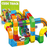 CubeTrain creatieve en interactieve DIY treinbaan – stimuleert motorische vaardigheden, probleemoplossend denken en fantasierijk spel voor kinderen