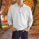 Elegante polosweater voor heren met kraag
