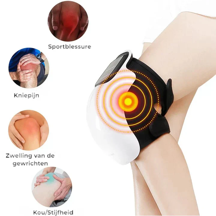 Draagbare knie massager – verlicht spierspanning en pijn met comfortabele massage-instellingen. Compact ontwerp, eenvoudig te gebruiken en perfect voor ontspanning na een lange dag.